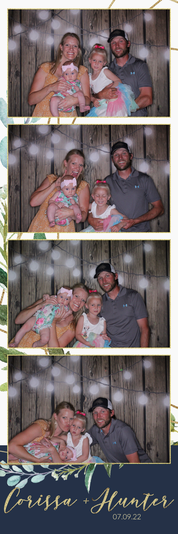Corissa and Hunter's Wedding | View more photos from the event at gallery.photoboothbillings.com/u/PhotoBoothBillings/Corissa-and-Hunters-Wedding