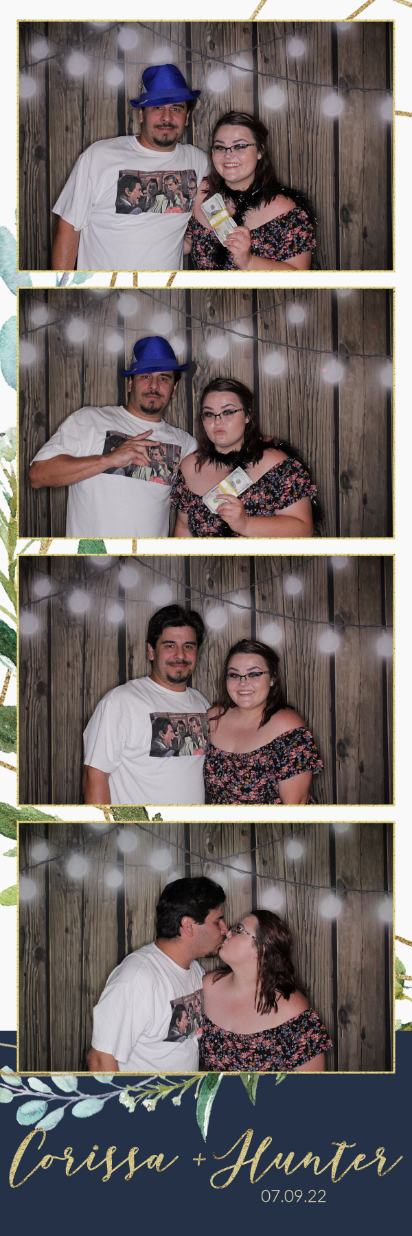Corissa and Hunter's Wedding | View more photos from the event at gallery.photoboothbillings.com/u/PhotoBoothBillings/Corissa-and-Hunters-Wedding