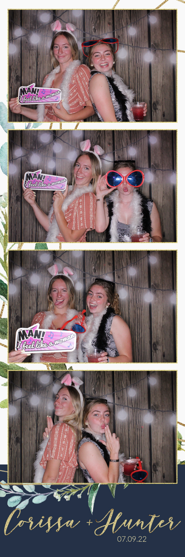 Corissa and Hunter's Wedding | View more photos from the event at gallery.photoboothbillings.com/u/PhotoBoothBillings/Corissa-and-Hunters-Wedding