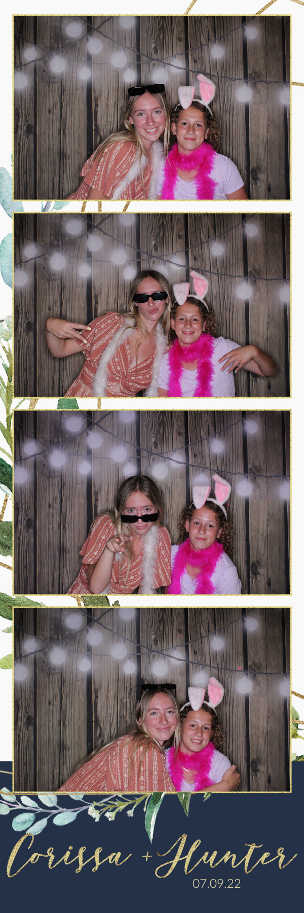 Corissa and Hunter's Wedding | View more photos from the event at gallery.photoboothbillings.com/u/PhotoBoothBillings/Corissa-and-Hunters-Wedding