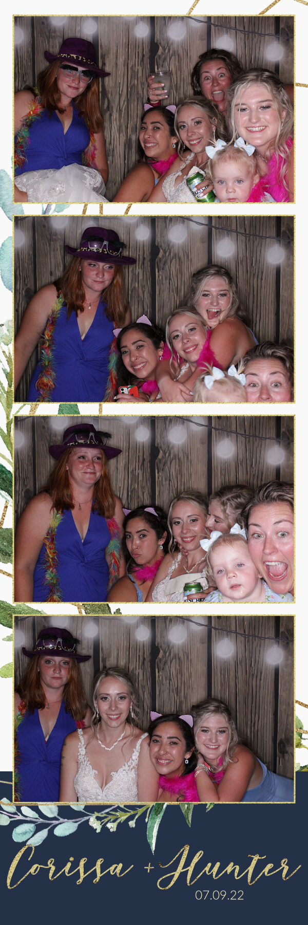 Corissa and Hunter's Wedding | View more photos from the event at gallery.photoboothbillings.com/u/PhotoBoothBillings/Corissa-and-Hunters-Wedding
