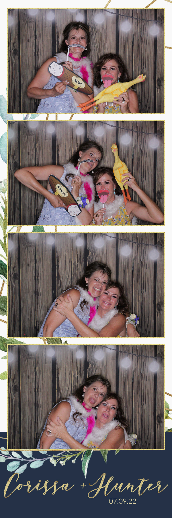 Corissa and Hunter's Wedding | View more photos from the event at gallery.photoboothbillings.com/u/PhotoBoothBillings/Corissa-and-Hunters-Wedding