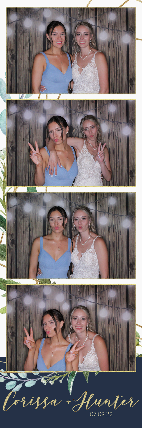 Corissa and Hunter's Wedding | View more photos from the event at gallery.photoboothbillings.com/u/PhotoBoothBillings/Corissa-and-Hunters-Wedding