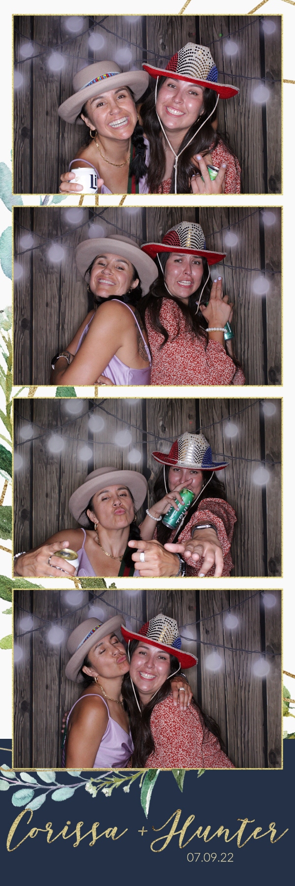 Corissa and Hunter's Wedding | View more photos from the event at gallery.photoboothbillings.com/u/PhotoBoothBillings/Corissa-and-Hunters-Wedding