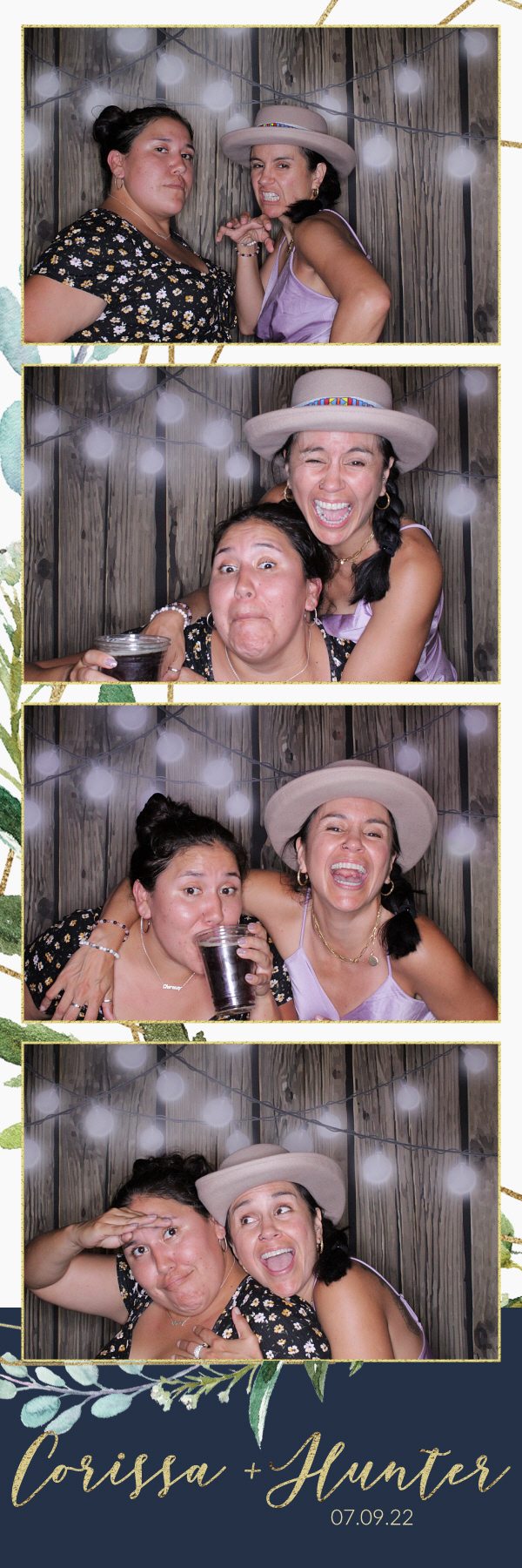 Corissa and Hunter's Wedding | View more photos from the event at gallery.photoboothbillings.com/u/PhotoBoothBillings/Corissa-and-Hunters-Wedding