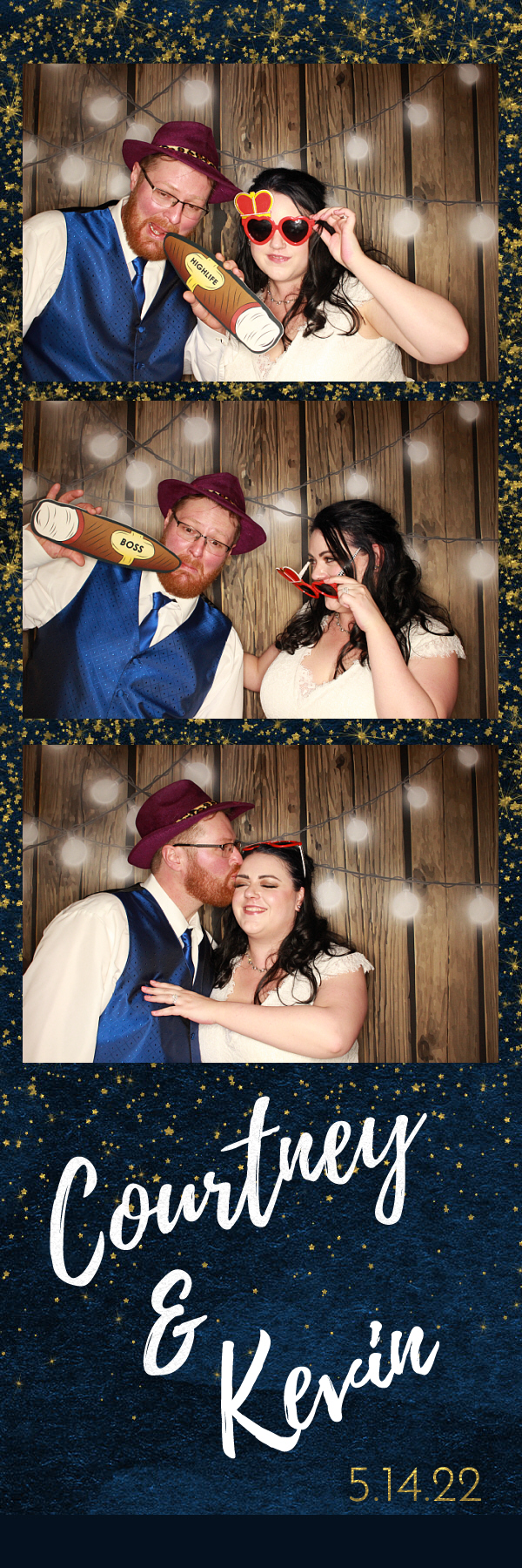 Courtney & Kevin | View more photos from the event at gallery.photoboothbillings.com/u/PhotoBoothBillings/Courtney-Kevin