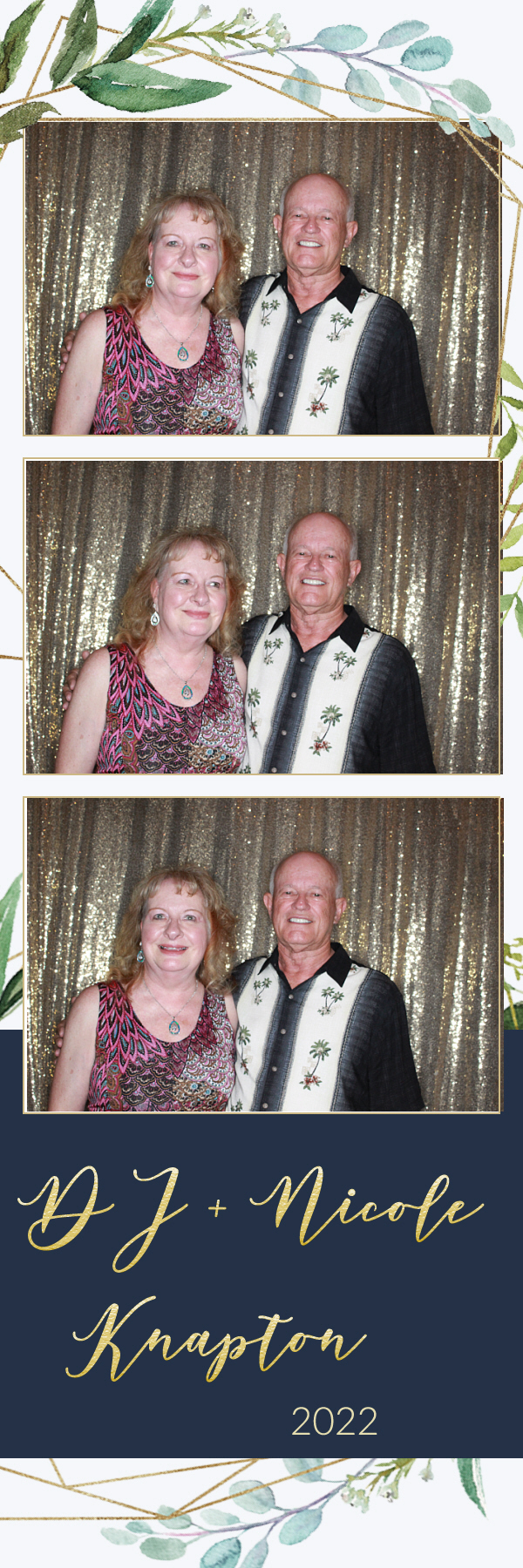 DJ and Nicole's Wedding | View more photos from the event at gallery.photoboothbillings.com/u/PhotoBoothBillings/DJ-and-Nicoles-Wedding