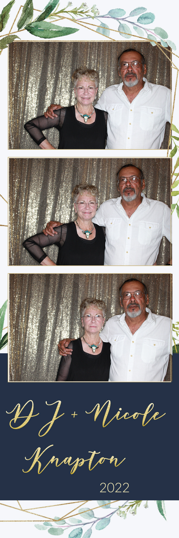 DJ and Nicole's Wedding | View more photos from the event at gallery.photoboothbillings.com/u/PhotoBoothBillings/DJ-and-Nicoles-Wedding