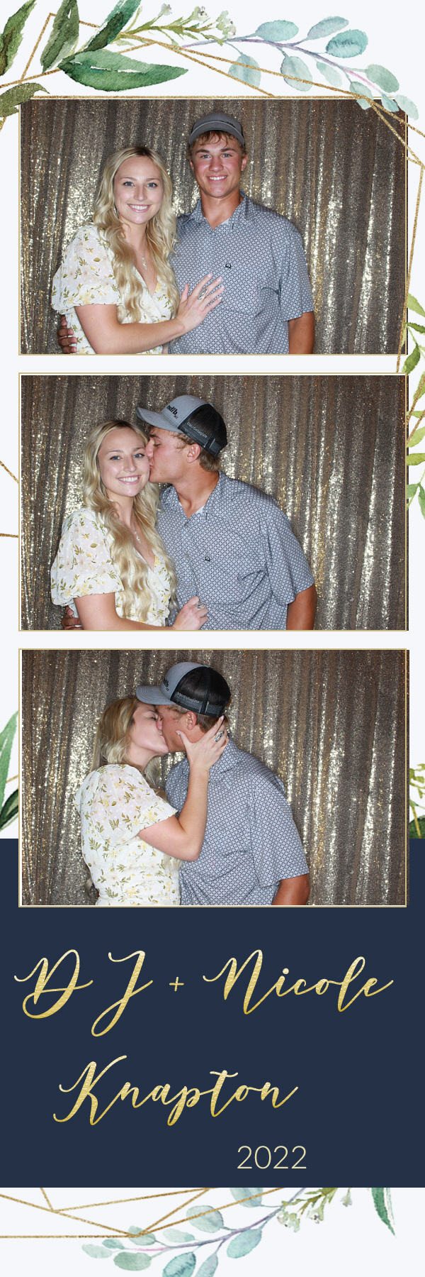 DJ and Nicole's Wedding | View more photos from the event at gallery.photoboothbillings.com/u/PhotoBoothBillings/DJ-and-Nicoles-Wedding