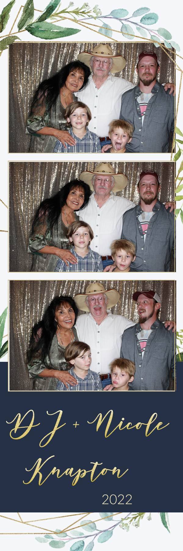 DJ and Nicole's Wedding | View more photos from the event at gallery.photoboothbillings.com/u/PhotoBoothBillings/DJ-and-Nicoles-Wedding