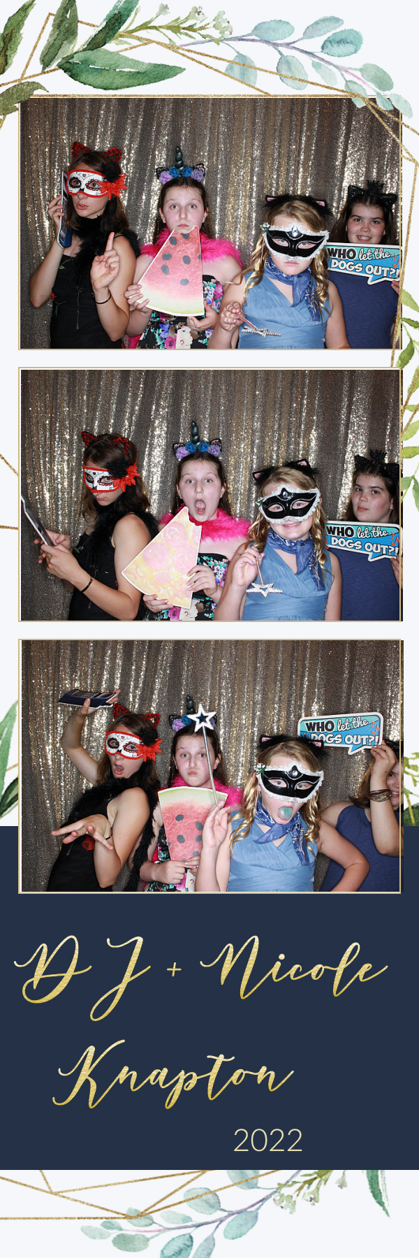 DJ and Nicole's Wedding | View more photos from the event at gallery.photoboothbillings.com/u/PhotoBoothBillings/DJ-and-Nicoles-Wedding