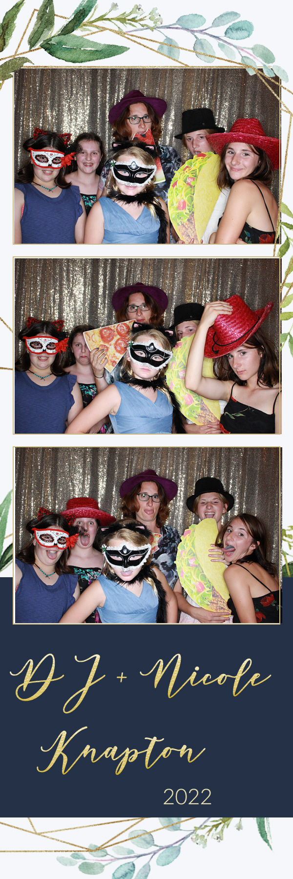 DJ and Nicole's Wedding | View more photos from the event at gallery.photoboothbillings.com/u/PhotoBoothBillings/DJ-and-Nicoles-Wedding