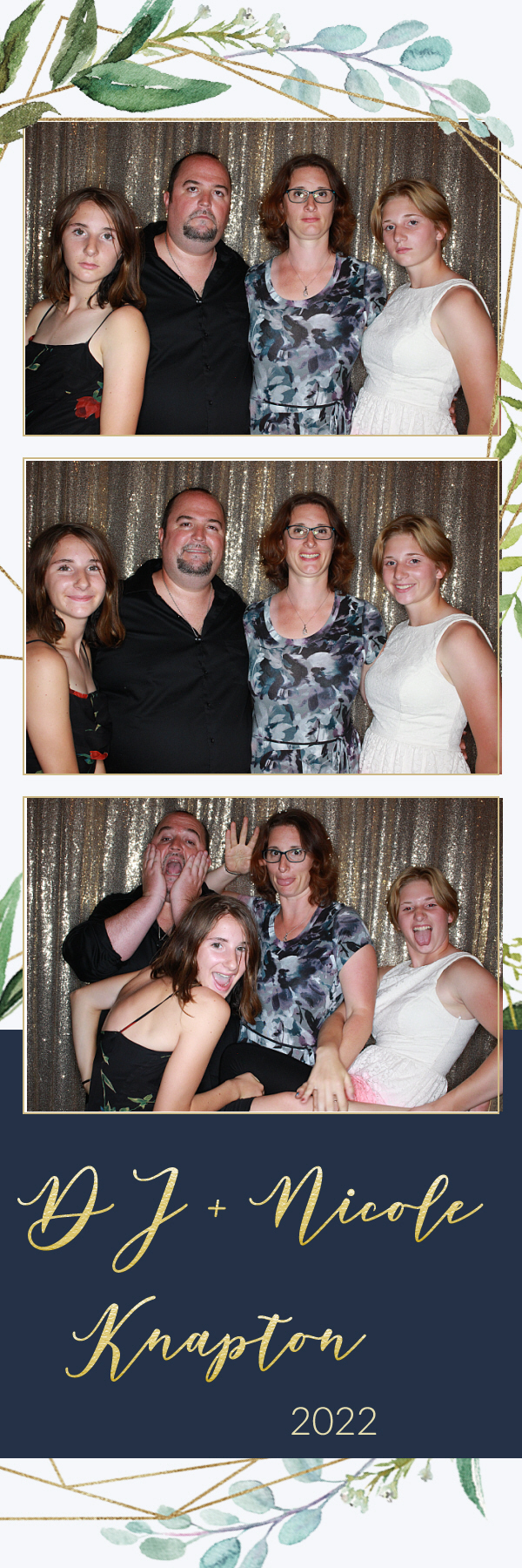 DJ and Nicole's Wedding | View more photos from the event at gallery.photoboothbillings.com/u/PhotoBoothBillings/DJ-and-Nicoles-Wedding