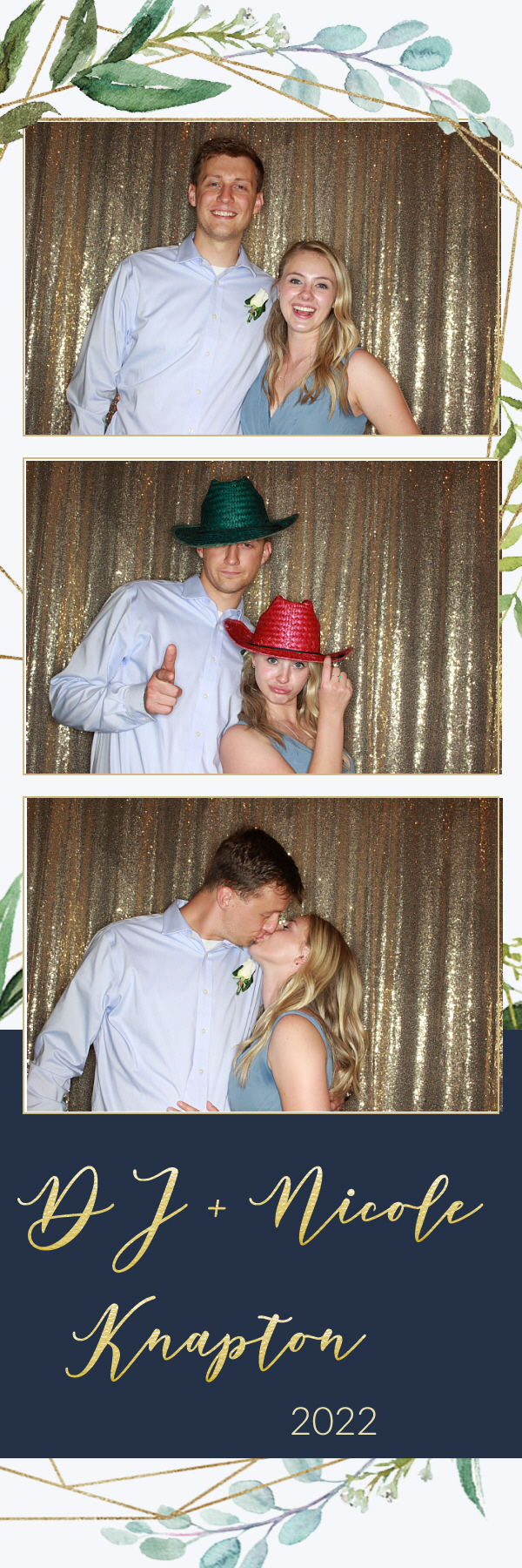 DJ and Nicole's Wedding | View more photos from the event at gallery.photoboothbillings.com/u/PhotoBoothBillings/DJ-and-Nicoles-Wedding
