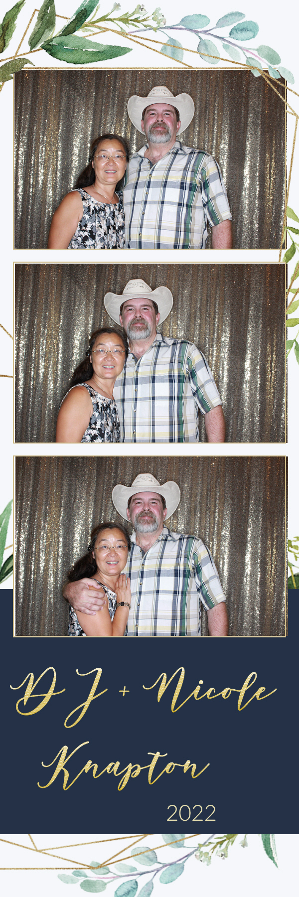DJ and Nicole's Wedding | View more photos from the event at gallery.photoboothbillings.com/u/PhotoBoothBillings/DJ-and-Nicoles-Wedding