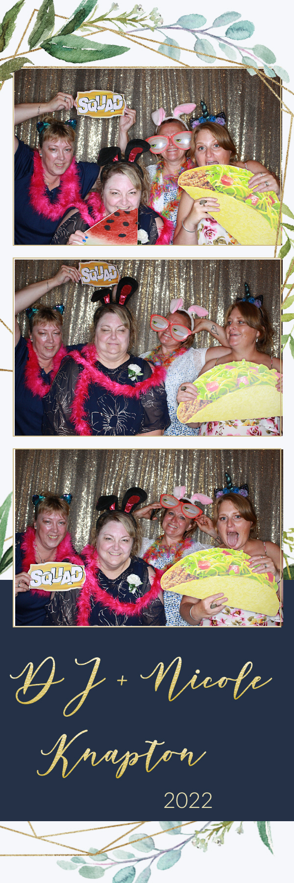 DJ and Nicole's Wedding | View more photos from the event at gallery.photoboothbillings.com/u/PhotoBoothBillings/DJ-and-Nicoles-Wedding