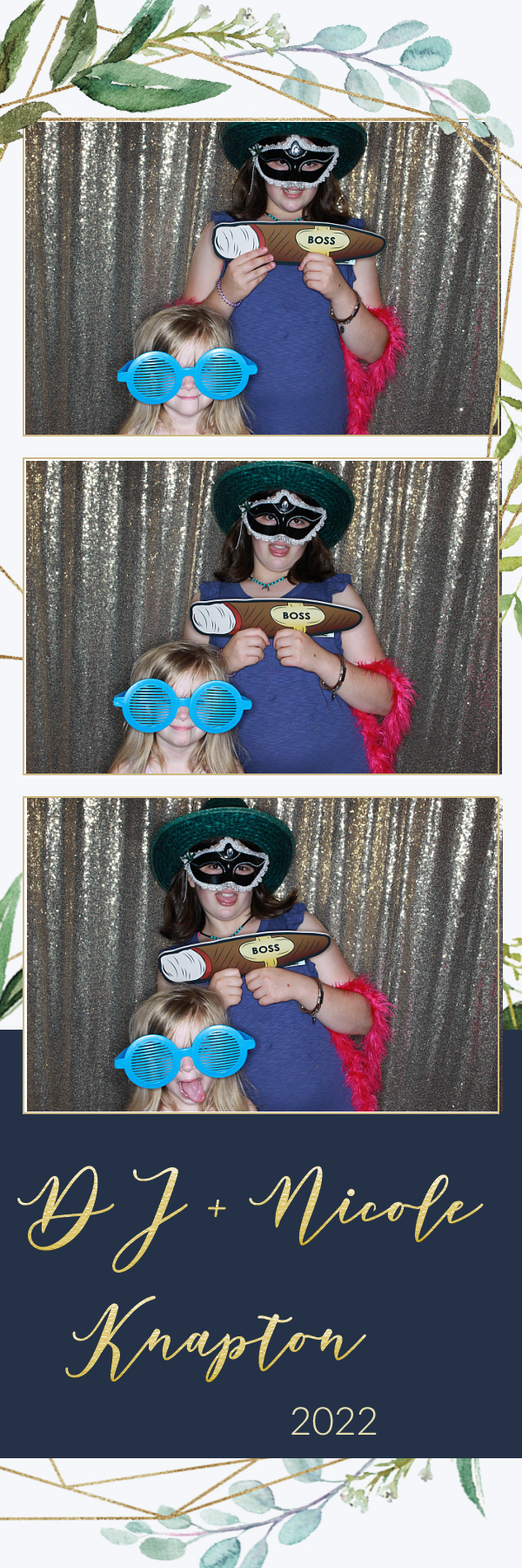 DJ and Nicole's Wedding | View more photos from the event at gallery.photoboothbillings.com/u/PhotoBoothBillings/DJ-and-Nicoles-Wedding