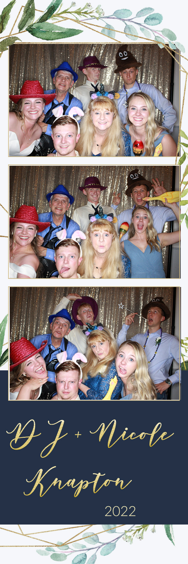 DJ and Nicole's Wedding | View more photos from the event at gallery.photoboothbillings.com/u/PhotoBoothBillings/DJ-and-Nicoles-Wedding