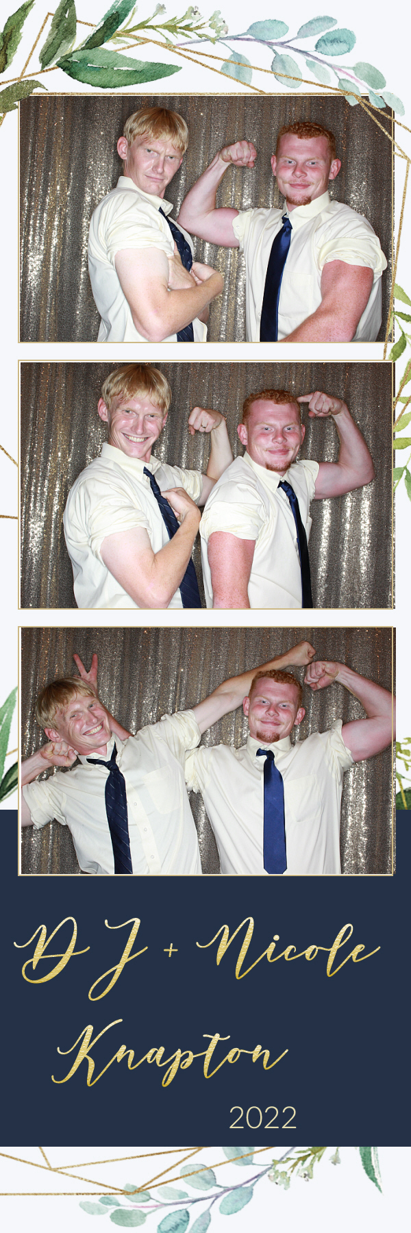 DJ and Nicole's Wedding | View more photos from the event at gallery.photoboothbillings.com/u/PhotoBoothBillings/DJ-and-Nicoles-Wedding