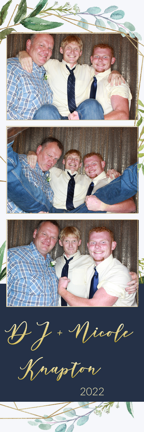 DJ and Nicole's Wedding | View more photos from the event at gallery.photoboothbillings.com/u/PhotoBoothBillings/DJ-and-Nicoles-Wedding