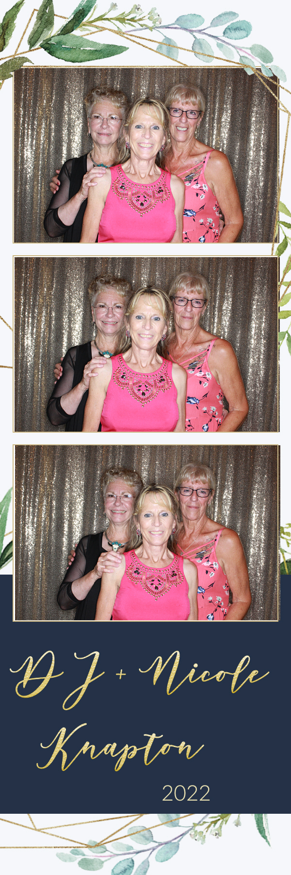 DJ and Nicole's Wedding | View more photos from the event at gallery.photoboothbillings.com/u/PhotoBoothBillings/DJ-and-Nicoles-Wedding