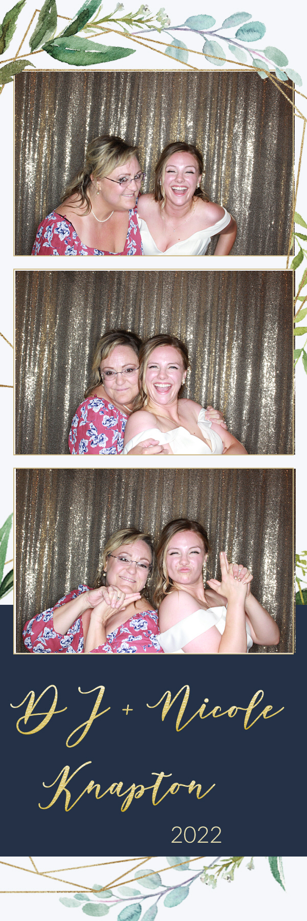 DJ and Nicole's Wedding | View more photos from the event at gallery.photoboothbillings.com/u/PhotoBoothBillings/DJ-and-Nicoles-Wedding