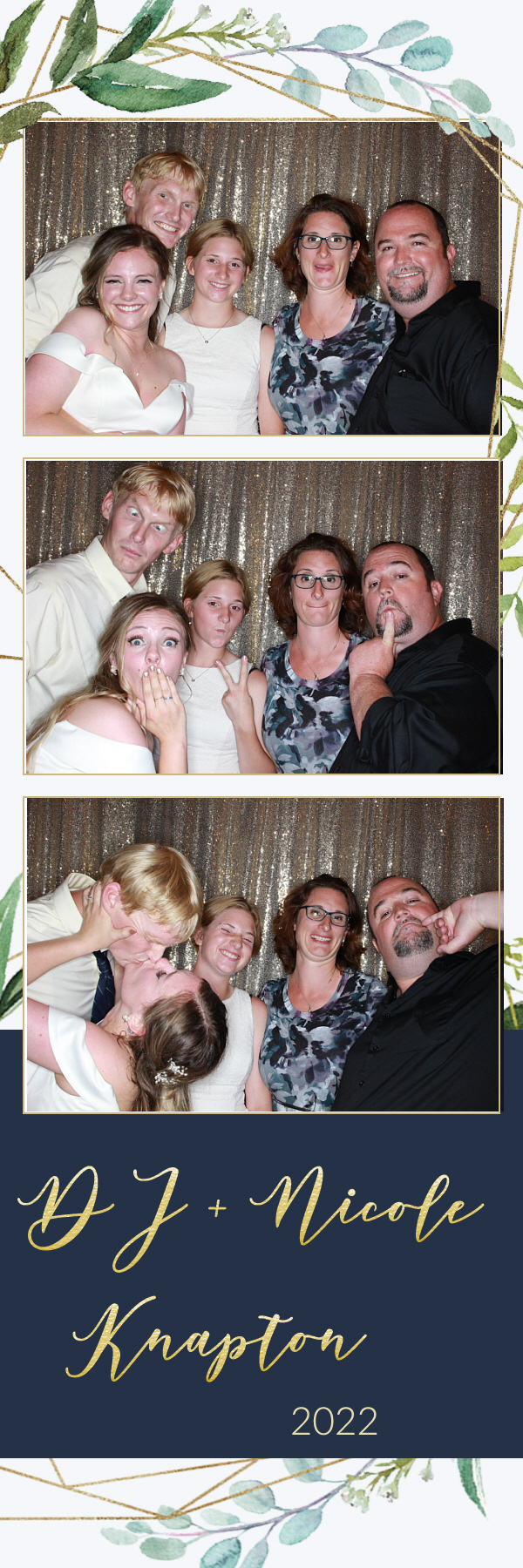DJ and Nicole's Wedding | View more photos from the event at gallery.photoboothbillings.com/u/PhotoBoothBillings/DJ-and-Nicoles-Wedding