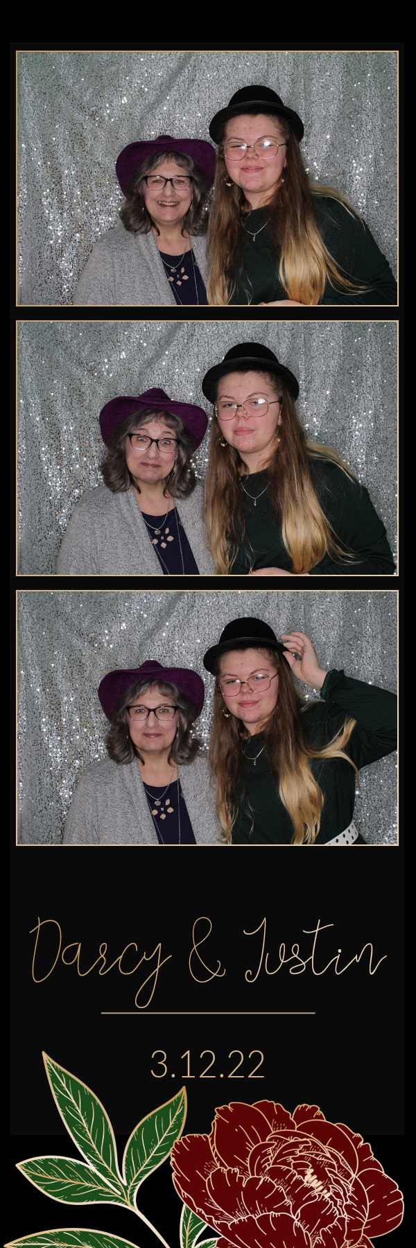 Darcy and Justin's Wedding | View more photos from the event at gallery.photoboothbillings.com/u/PhotoBoothBillings/Darcy-and-Justins-Wedding