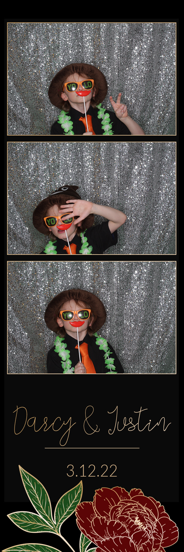 Darcy and Justin's Wedding | View more photos from the event at gallery.photoboothbillings.com/u/PhotoBoothBillings/Darcy-and-Justins-Wedding