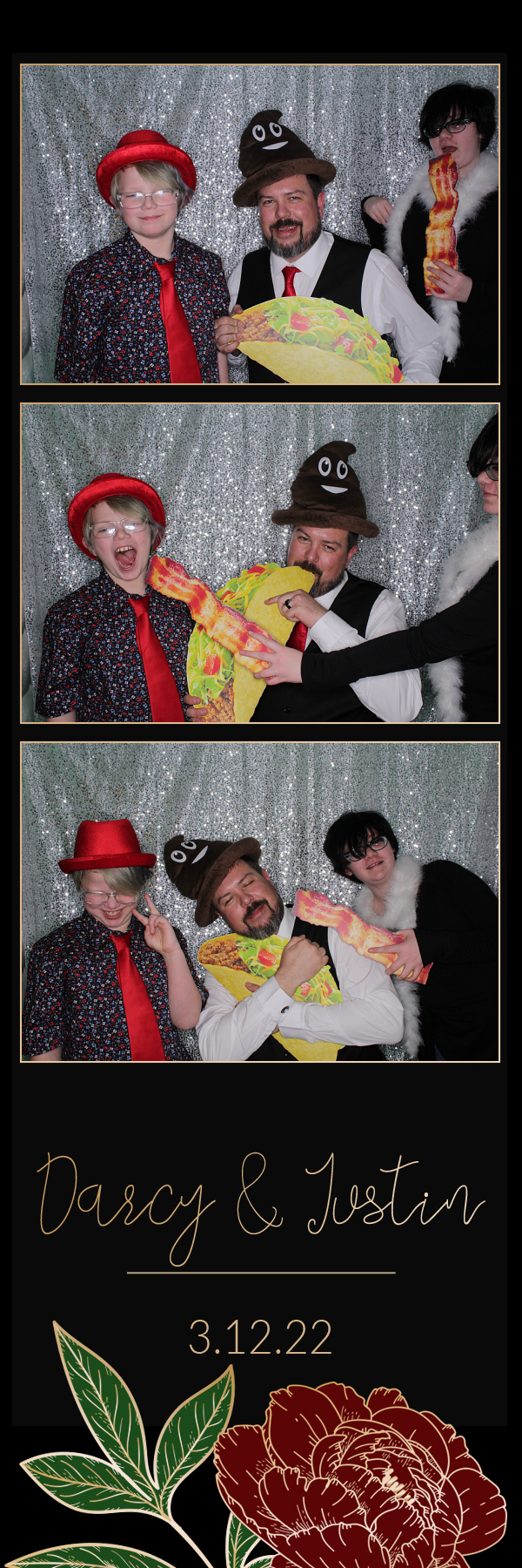 Darcy and Justin's Wedding | View more photos from the event at gallery.photoboothbillings.com/u/PhotoBoothBillings/Darcy-and-Justins-Wedding