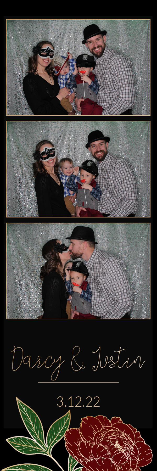 Darcy and Justin's Wedding | View more photos from the event at gallery.photoboothbillings.com/u/PhotoBoothBillings/Darcy-and-Justins-Wedding
