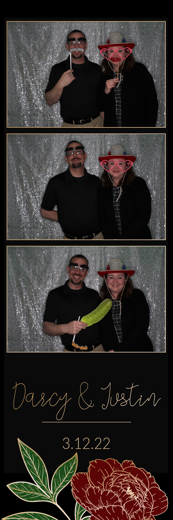 Darcy and Justin's Wedding | View more photos from the event at gallery.photoboothbillings.com/u/PhotoBoothBillings/Darcy-and-Justins-Wedding