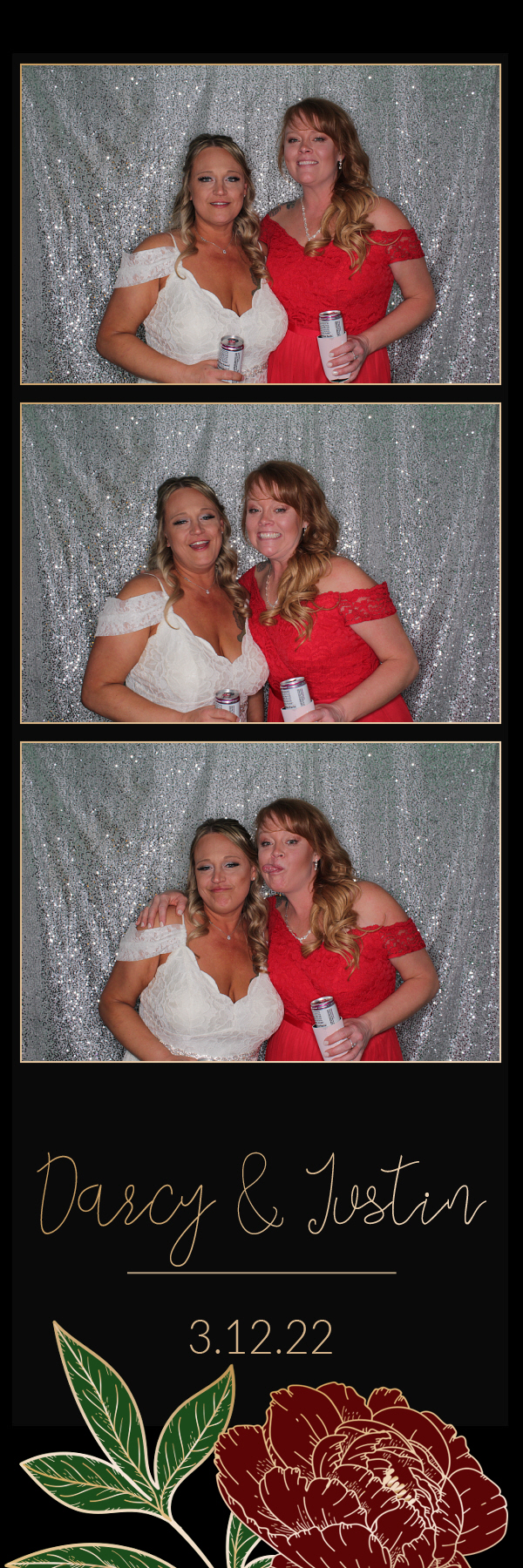 Darcy and Justin's Wedding | View more photos from the event at gallery.photoboothbillings.com/u/PhotoBoothBillings/Darcy-and-Justins-Wedding