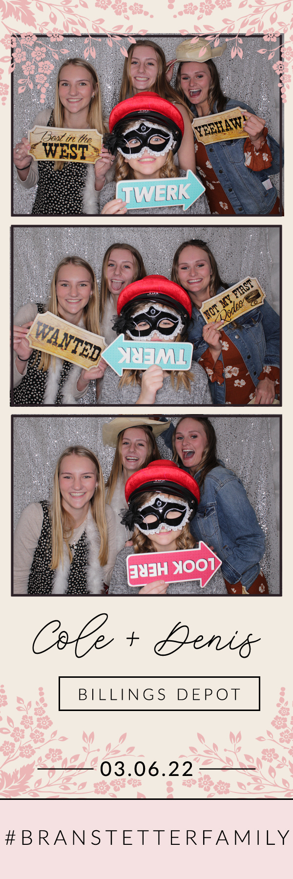 Denis and Cole's Wedding | View more photos from the event at gallery.photoboothbillings.com/u/PhotoBoothBillings/Denis-and-Coles-Wedding