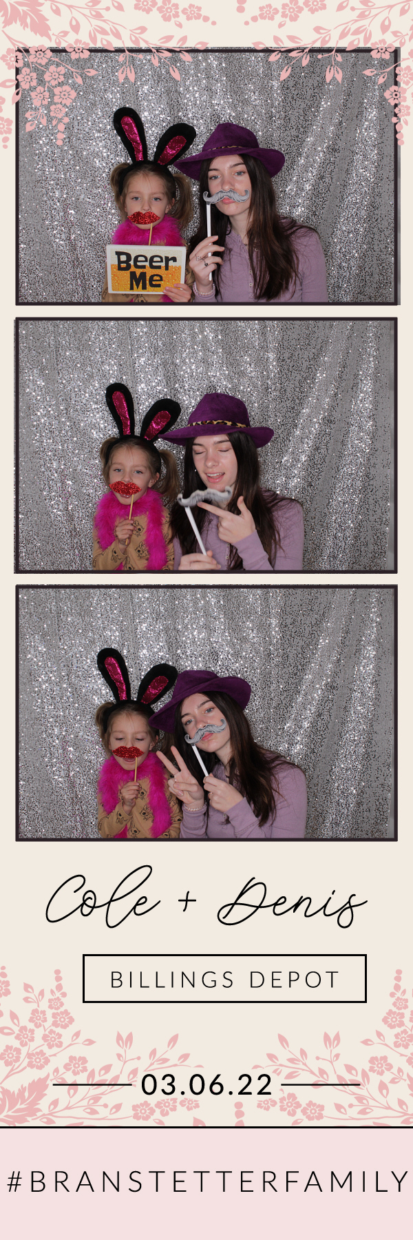 Denis and Cole's Wedding | View more photos from the event at gallery.photoboothbillings.com/u/PhotoBoothBillings/Denis-and-Coles-Wedding