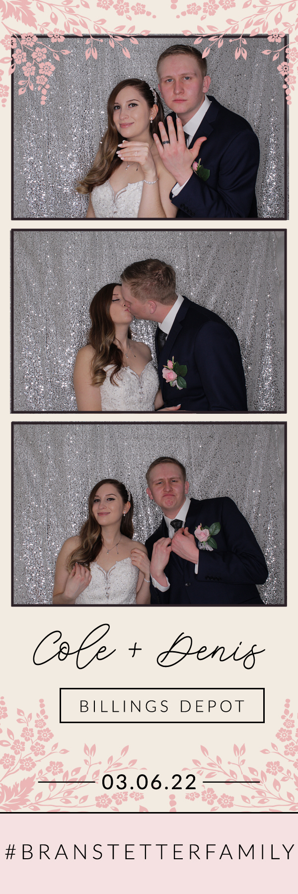 Denis and Cole's Wedding | View more photos from the event at gallery.photoboothbillings.com/u/PhotoBoothBillings/Denis-and-Coles-Wedding