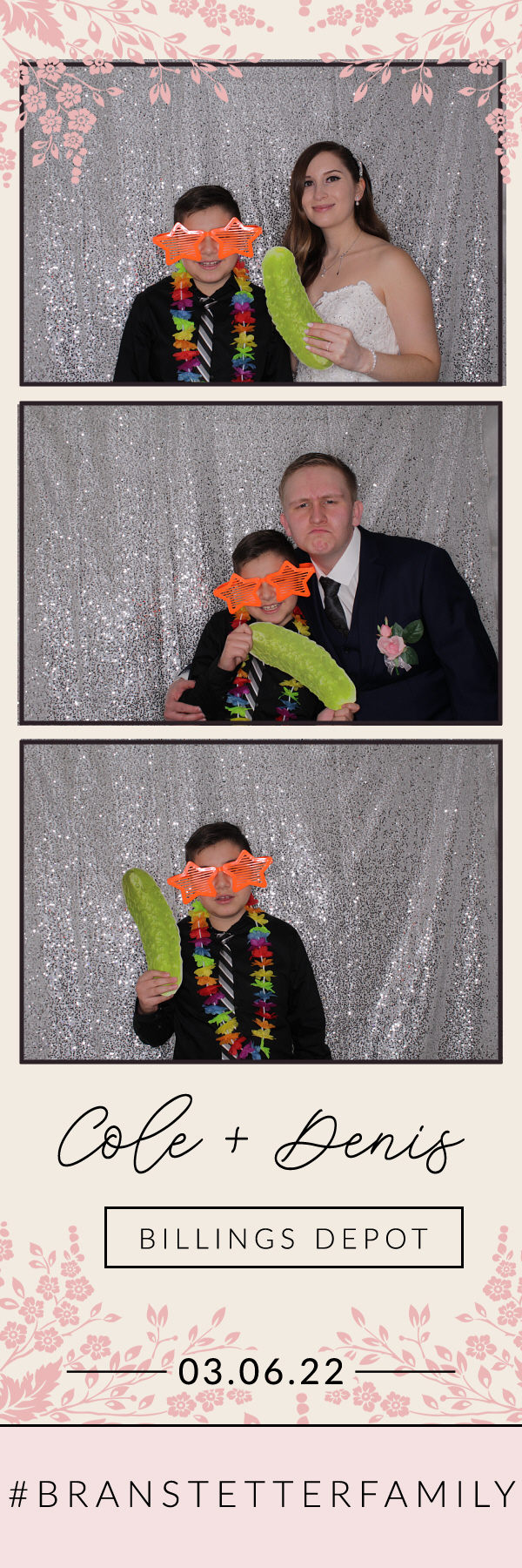 Denis and Cole's Wedding | View more photos from the event at gallery.photoboothbillings.com/u/PhotoBoothBillings/Denis-and-Coles-Wedding