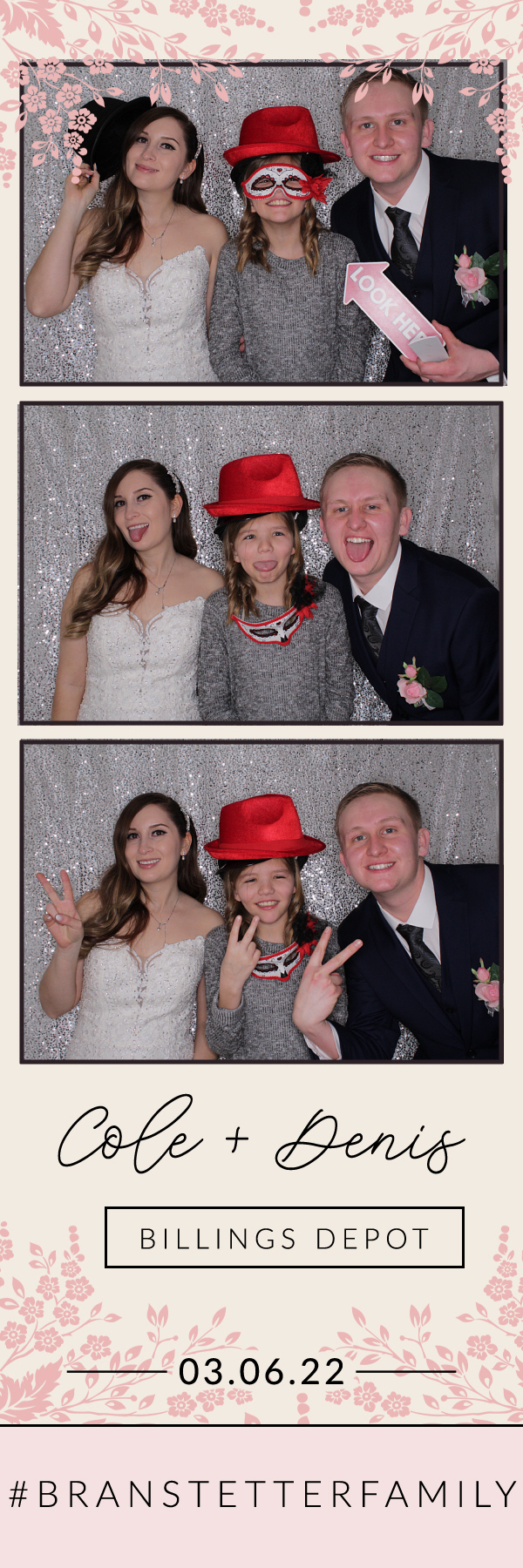 Denis and Cole's Wedding | View more photos from the event at gallery.photoboothbillings.com/u/PhotoBoothBillings/Denis-and-Coles-Wedding