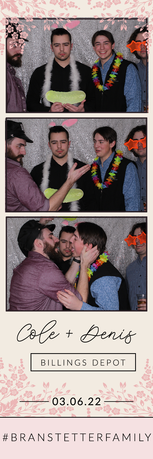 Denis and Cole's Wedding | View more photos from the event at gallery.photoboothbillings.com/u/PhotoBoothBillings/Denis-and-Coles-Wedding