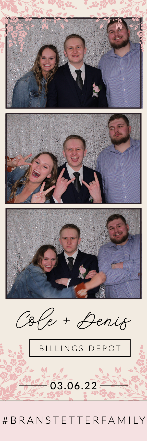 Denis and Cole's Wedding | View more photos from the event at gallery.photoboothbillings.com/u/PhotoBoothBillings/Denis-and-Coles-Wedding