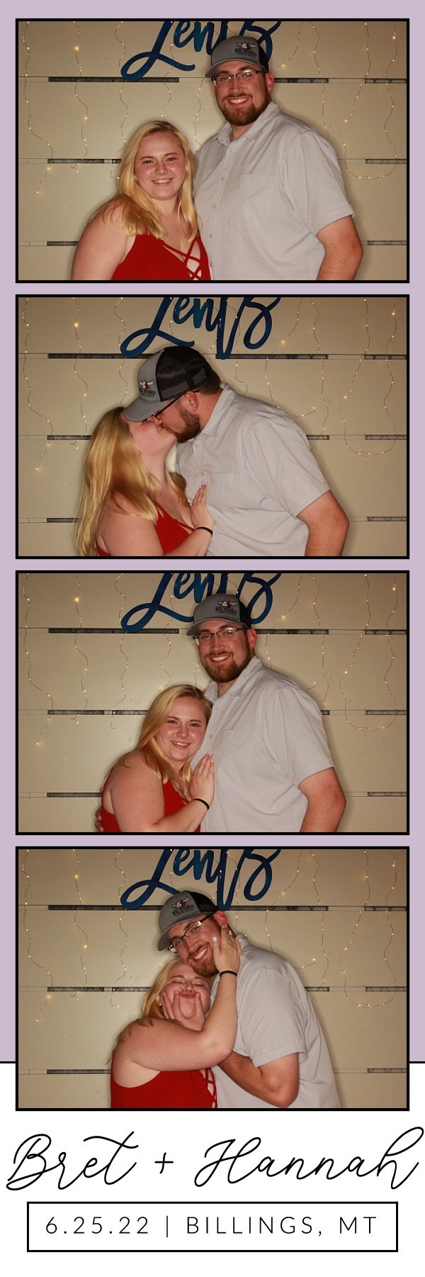 Hannah and Bret's Wedding | View more photos from the event at gallery.photoboothbillings.com/u/PhotoBoothBillings/Hannah-and-Brets-Wedding