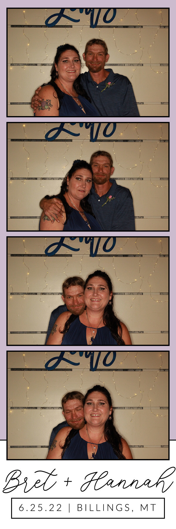 Hannah and Bret's Wedding | View more photos from the event at gallery.photoboothbillings.com/u/PhotoBoothBillings/Hannah-and-Brets-Wedding