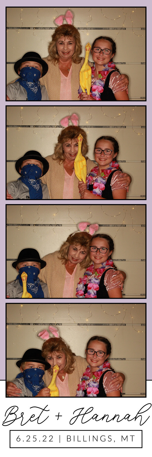 Hannah and Bret's Wedding | View more photos from the event at gallery.photoboothbillings.com/u/PhotoBoothBillings/Hannah-and-Brets-Wedding
