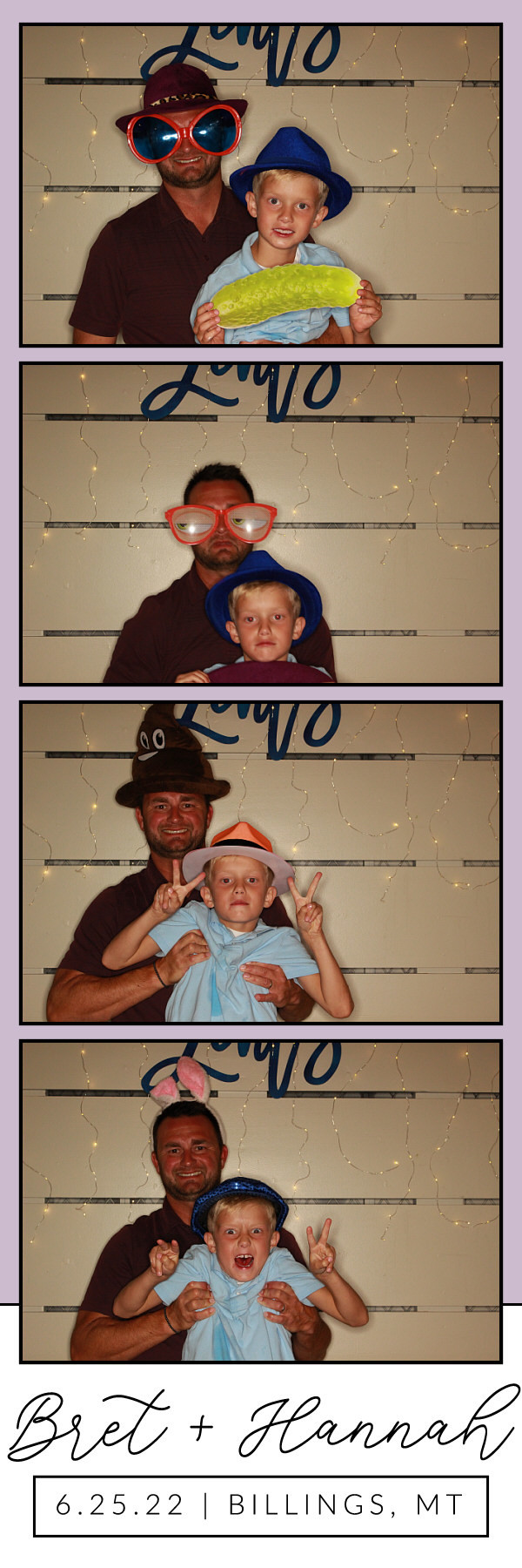 Hannah and Bret's Wedding | View more photos from the event at gallery.photoboothbillings.com/u/PhotoBoothBillings/Hannah-and-Brets-Wedding