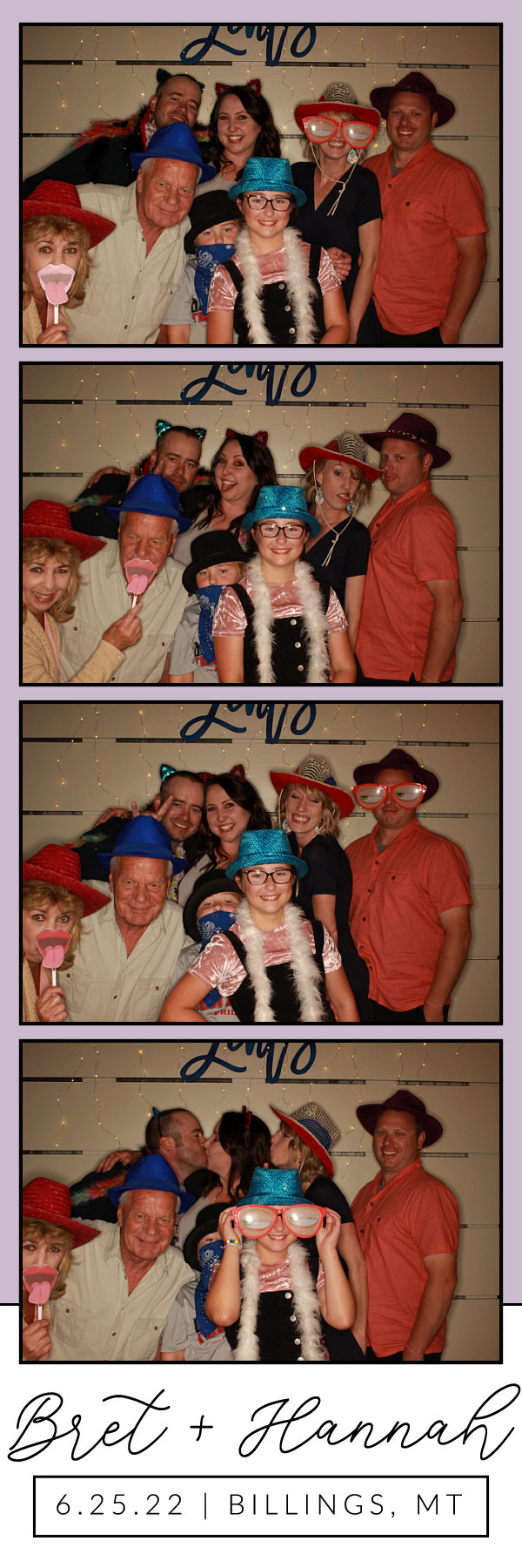 Hannah and Bret's Wedding | View more photos from the event at gallery.photoboothbillings.com/u/PhotoBoothBillings/Hannah-and-Brets-Wedding