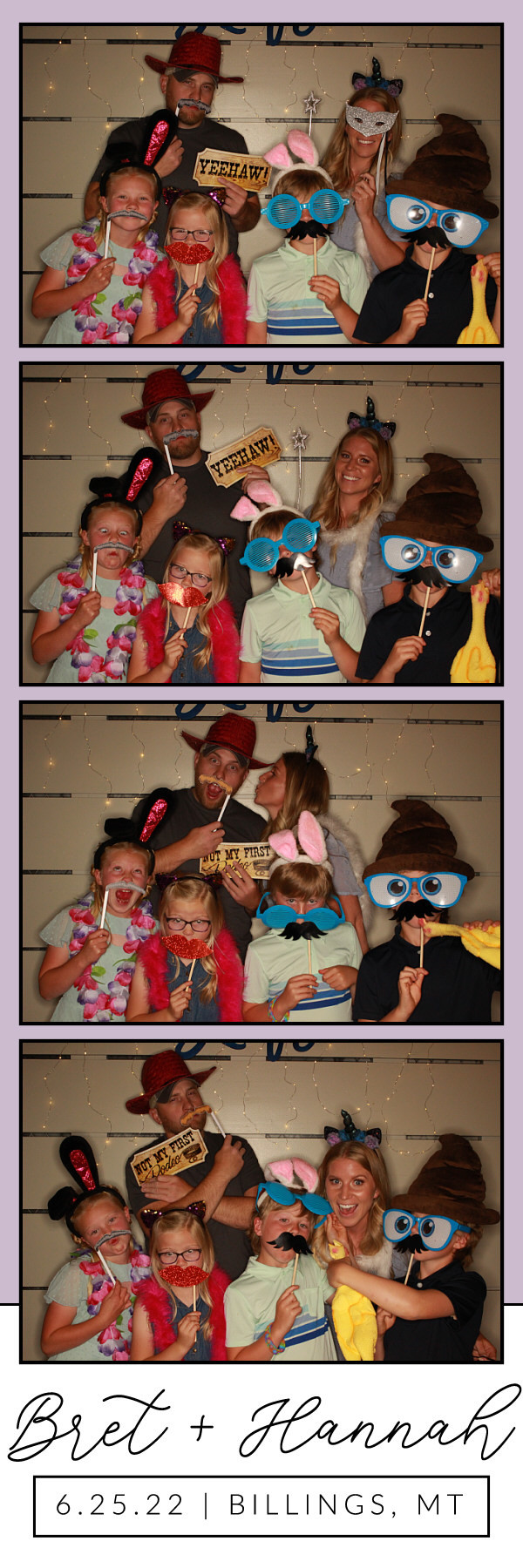 Hannah and Bret's Wedding | View more photos from the event at gallery.photoboothbillings.com/u/PhotoBoothBillings/Hannah-and-Brets-Wedding
