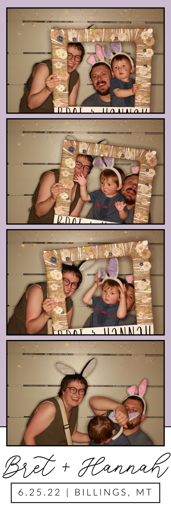Hannah and Bret's Wedding | View more photos from the event at gallery.photoboothbillings.com/u/PhotoBoothBillings/Hannah-and-Brets-Wedding