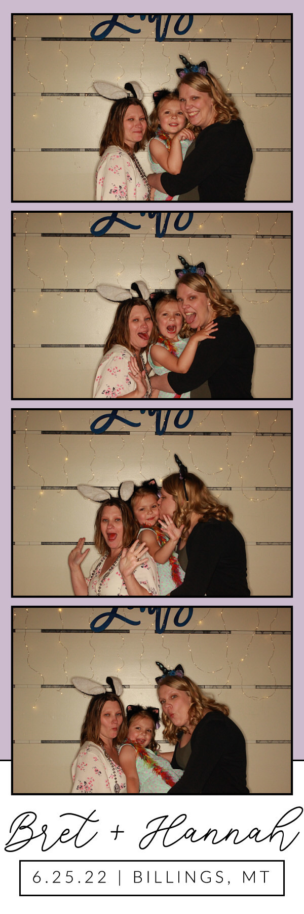 Hannah and Bret's Wedding | View more photos from the event at gallery.photoboothbillings.com/u/PhotoBoothBillings/Hannah-and-Brets-Wedding