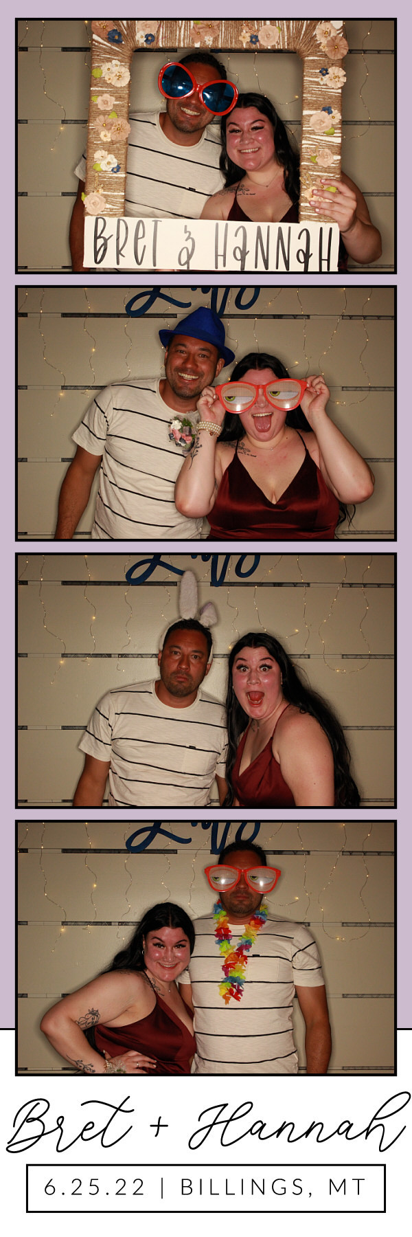 Hannah and Bret's Wedding | View more photos from the event at gallery.photoboothbillings.com/u/PhotoBoothBillings/Hannah-and-Brets-Wedding