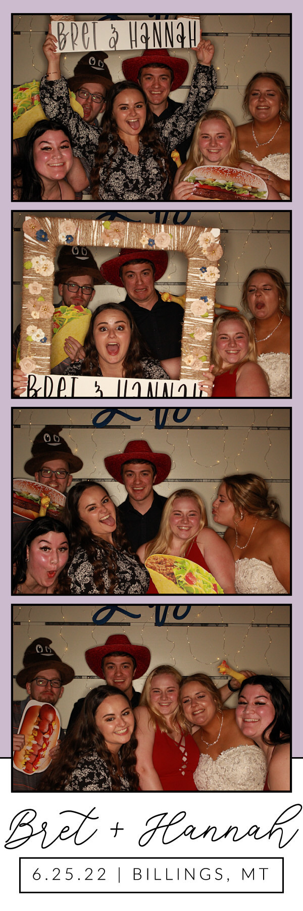 Hannah and Bret's Wedding | View more photos from the event at gallery.photoboothbillings.com/u/PhotoBoothBillings/Hannah-and-Brets-Wedding